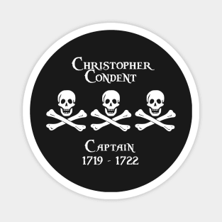 Captain Christopher Condent Magnet